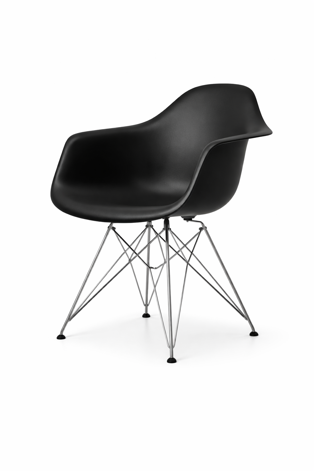 EventPro® Series Eames Eiffel Style Armchair – Black