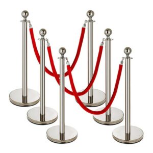 Chrome Barrier Posts