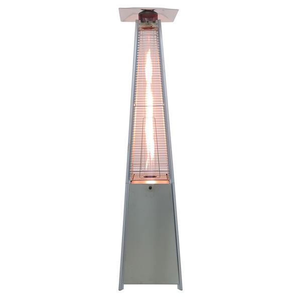 Stainless Steel Pyramid-Style Gas Patio Heater