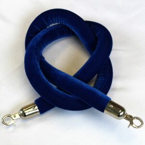 Blue Rope Chrome Cips