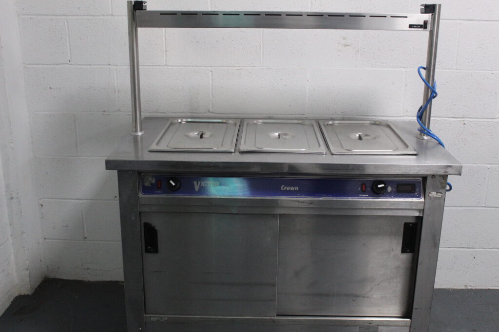 Large Hot Cupboard with Heated Gantry - Grade C