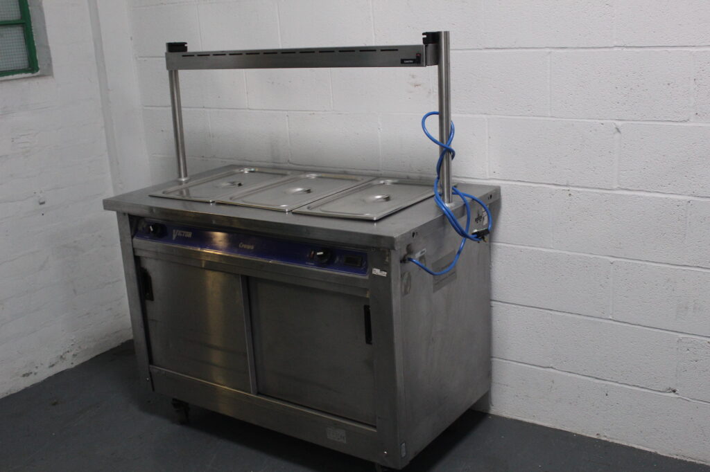 Large Hot Cupboard with Heated Gantry - Grade C