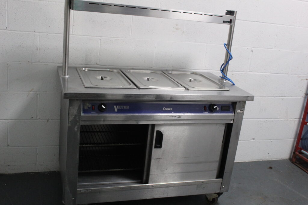 Large Hot Cupboard with Heated Gantry - Grade C