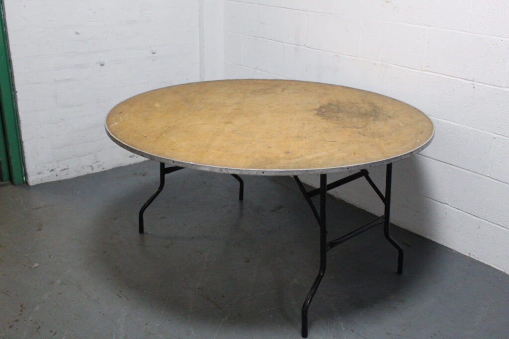 Circular Banqueting Table - Job lot (qty 15) - 6ft - Grade B