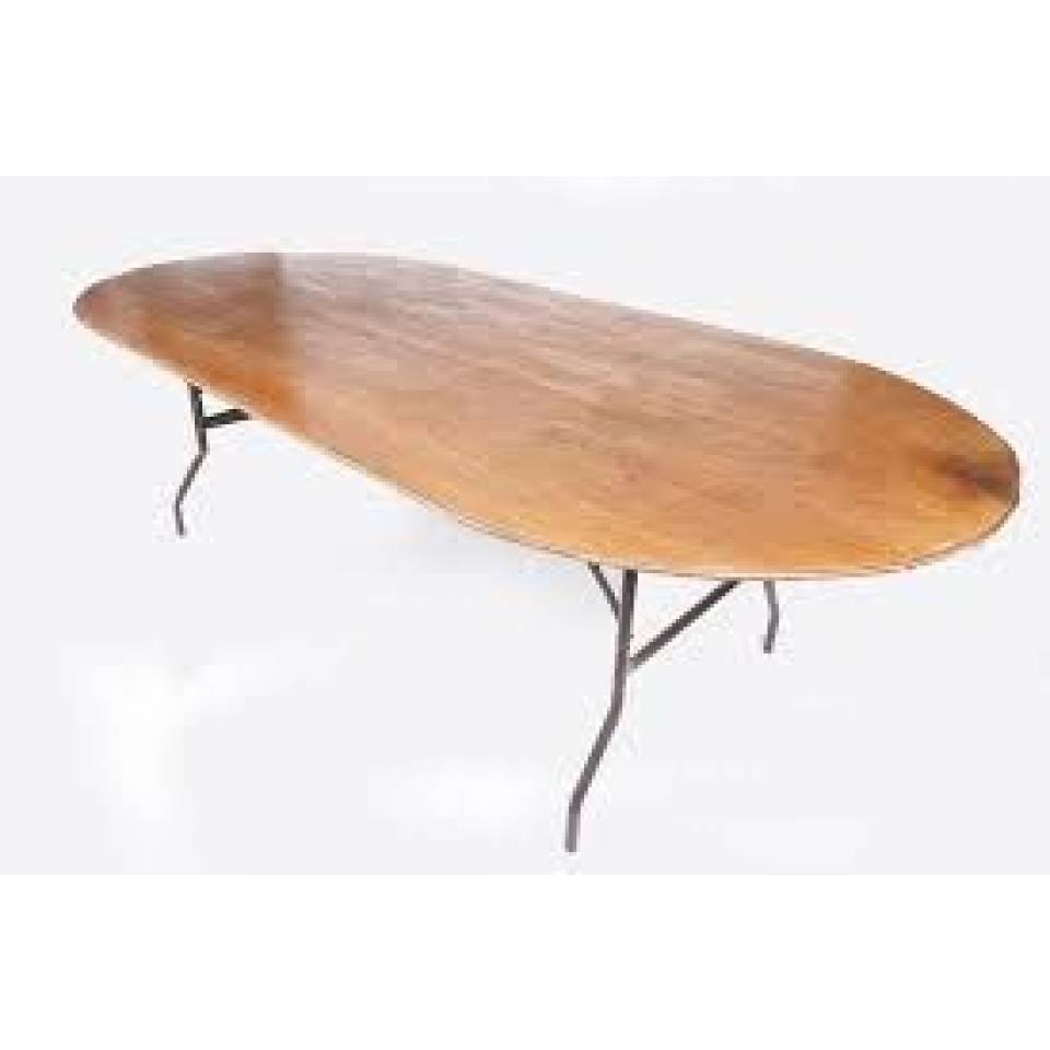 Oval Banqueting Table - 90 x 40in - (50% Deposit option)