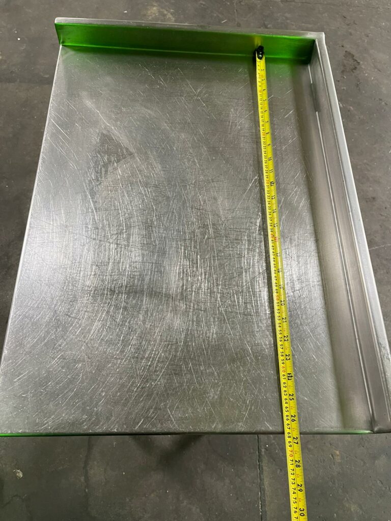 Stainless Steel Prep Table - Corner Unit - Grade B